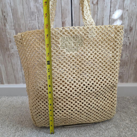 Jean Paul Gaultier Parfum Beige Tote Bag One Size - Picture 5 of 9
